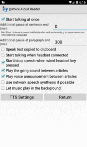 @Voice: Text to Speech Reader 34.4.0 screenshot 8
