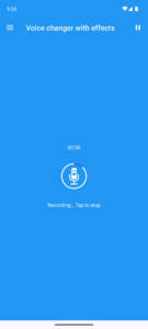 Voice changer with effects screenshot 1