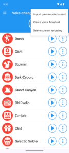 Voice changer with effects screenshot 3