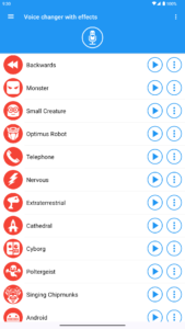 Voice changer with effects screenshot 10