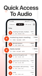Voice Recorder - XVoice 5.0 screenshot 3