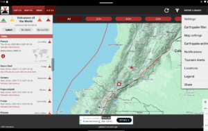 Volcanoes & Earthquakes 2.16.0 screenshot 15