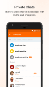 Voxer Walkie Talkie Messenger 4.2.38.23116 screenshot 2