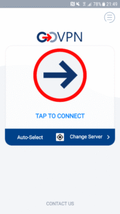 VPN secure fast proxy by GOVPN 1.9.8.2 screenshot 1