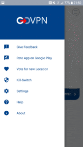 VPN secure fast proxy by GOVPN 1.9.8.2 screenshot 5