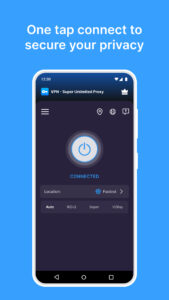 VPN - Super Unlimited Proxy 2.8.0 screenshot 1