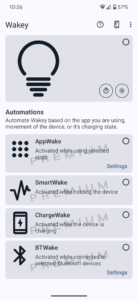 Wakey: Keep Screen On 11.0.0 screenshot 1