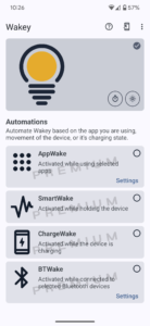 Wakey: Keep Screen On 11.0.0 screenshot 2