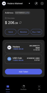 Wallypto Beta 0.18.0 screenshot 2