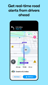 Waze Navigation & Live Traffic 5.8.0.4 screenshot 2