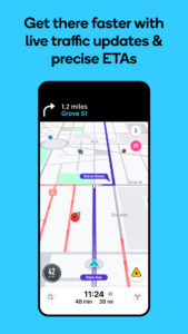 Waze Navigation & Live Traffic 5.7.2.0 screenshot 1