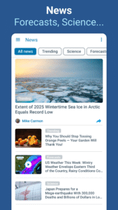 Weather Radar - Meteored News screenshot 5