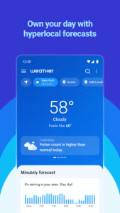 Weather 0.7.1.1 screenshot 1