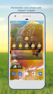 Weather & Clock Widget 6.5.4.7 screenshot 1