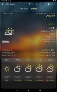 Weather & Clock Widget 6.5.4.7 screenshot 15