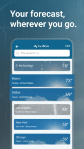 Weather & Radar Forecast 2025.7.2 screenshot 5