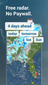 Weather & Radar Forecast 2025.7 screenshot 3