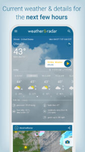 Weather & Radar Forecast 2025.13.1 screenshot 1