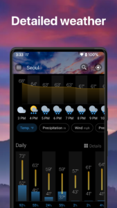 Weather & Widget - Weawow 6.4.6 screenshot 4