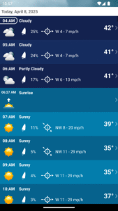Weather XL PRO 1.5.7.0 screenshot 4