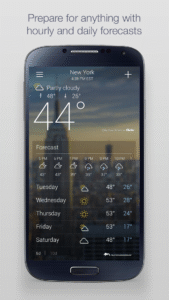 Yahoo Weather: Forecast & Maps 1.58.0 screenshot 2