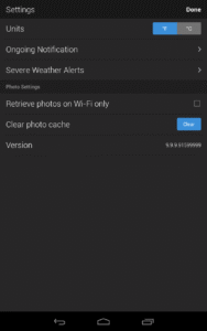 Yahoo Weather: Forecast & Maps 1.58.0 screenshot 11