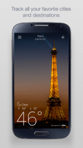 Yahoo Weather: Forecast & Maps 1.58.0 screenshot 5
