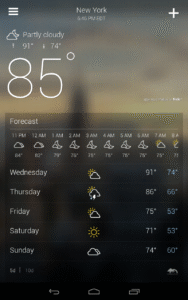 Yahoo Weather: Forecast & Maps 1.58.0 screenshot 7