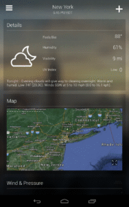 Yahoo Weather: Forecast & Maps 1.58.0 screenshot 8