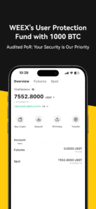 WEEX - Buy Bitcoin & Crypto 4.4.10 screenshot 20