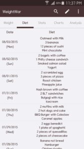 WeightWar - Weight Tracker 2.10.36 screenshot 5