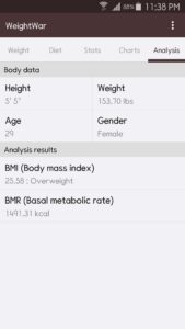 WeightWar - Weight Tracker 2.10.36 screenshot 7
