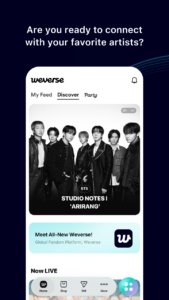 Weverse: Connect with Artists 3.3.0 screenshot 2