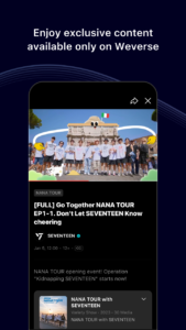 Weverse: Connect with Artists 3.4.6 screenshot 6