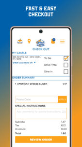 White Castle Online Ordering 7.0.9 screenshot 8
