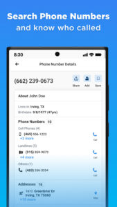 Whitepages Search, Find People 7.8.1 screenshot 3