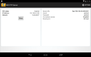 WiFi FTP Server 2.2.8 screenshot 6