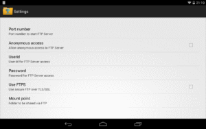 WiFi FTP Server 2.2.8 screenshot 7