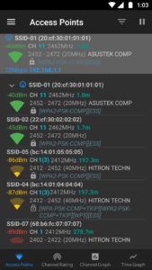 WiFi Analyzer (open-source) 3.2.1 screenshot 2