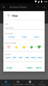 WiFi Analyzer (open-source) 3.2.1 screenshot 14
