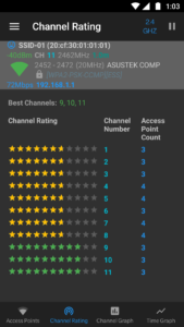 WiFi Analyzer (open-source) 3.2.1 screenshot 3