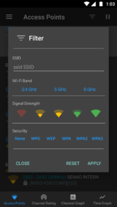 WiFi Analyzer (open-source) 3.2.1 screenshot 7