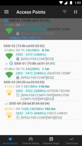 WiFi Analyzer (open-source) 3.2.1 screenshot 9