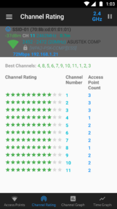 WiFi Analyzer (open-source) 3.2.1 screenshot 10