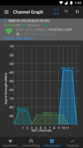 WiFi Analyzer (open-source) 3.2.1 screenshot 4