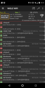 WiGLE WiFi Wardriving screenshot 1