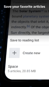 Wikipedia (f-droid version) r/2.7.50495-r-2024-07-23 (Android 2.7.50535-r-2025-06-17 screenshot 1