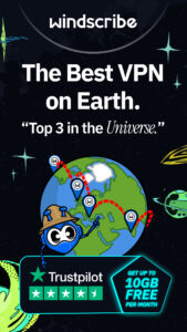 Windscribe: Fast & Secure VPN 3.82.1651 screenshot 1