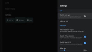 Wiseplay: Video player (Android TV) 8.3.3 screenshot 6