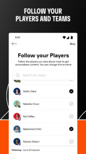 WNBA - Live Games & Scores 18.4.2 screenshot 2